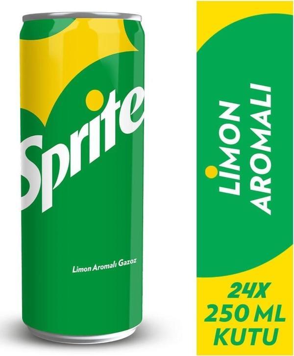 Sprite 250 ml Kutu x 24 Adet - Image 1