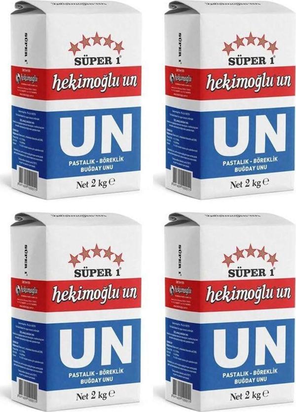 Hekimoğlu Un 2 kg 4 lü - Image 1