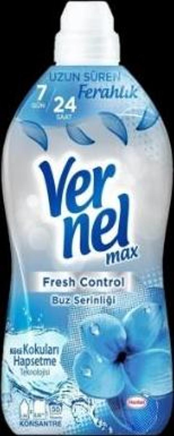 Vernel Max. Yumuşatıcı 1320ml Fresh Buz Serinliği - Image 1