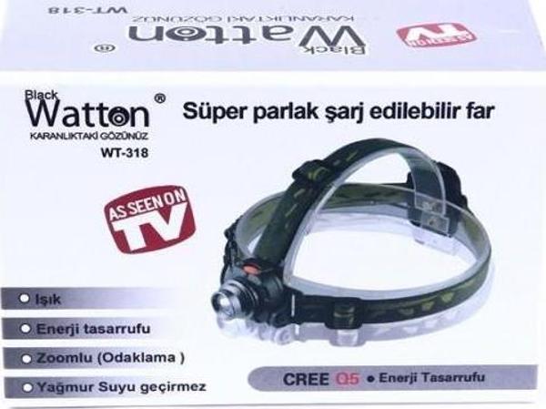 Sensörlü Şarjlı Kafa Lambası - Image 1