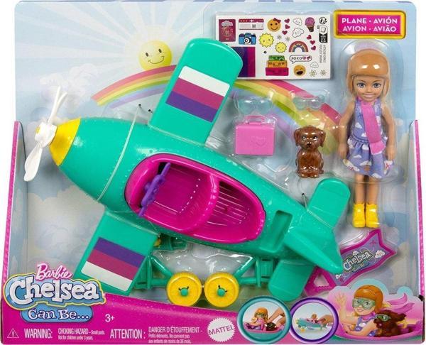 Barbie Chelsea'nin Pervaneli Mini Uçağı Oyun Seti - Image 1