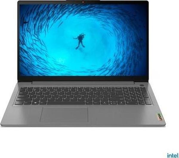 Lenovo Ideapad 3 Intel Core i3 1115G4 8GB 256GB SSD Freedos 15.6 FHD Taşınabilir Bilgisayar 82H802F4TX - Image 1