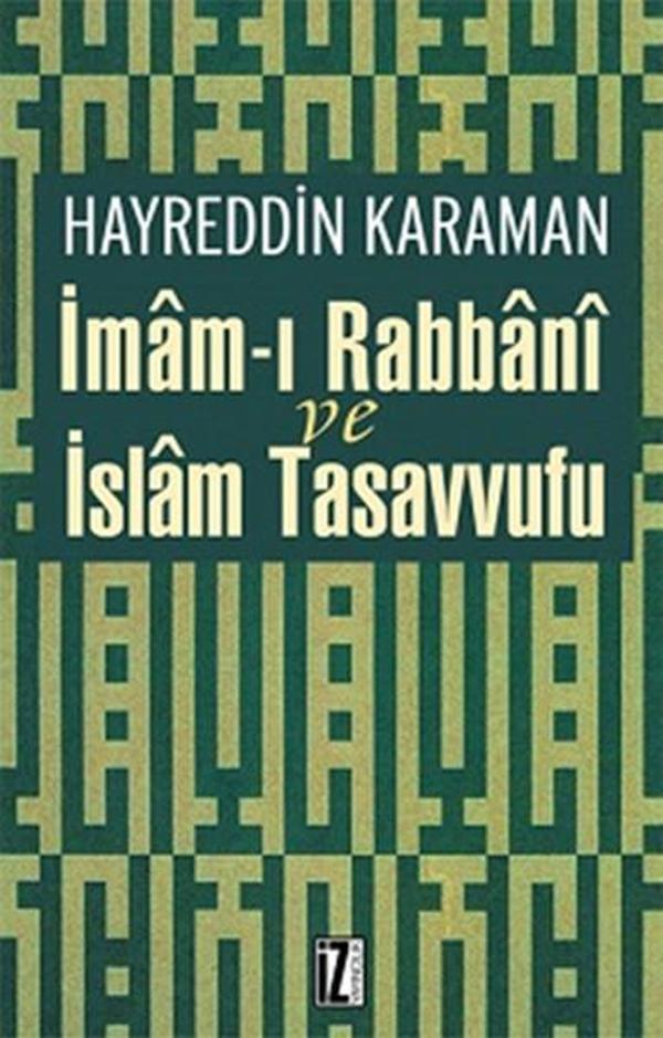 İmamı Rabbani ve İslam Tasavvufu - İz Yayıncılık - Image 1