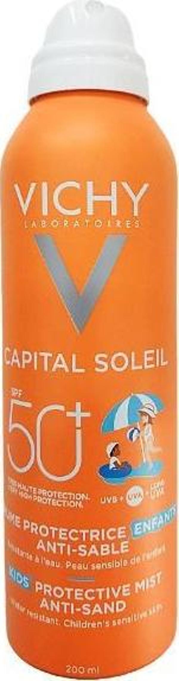 Vichy Capital Soleil Spf50+ Anti Sand Mist Güneş Spreyi 200 ml - Image 1
