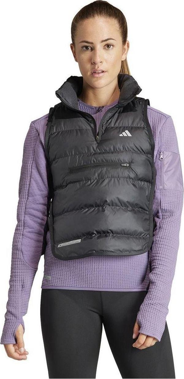 adidas Siyah Kadın Dik Yaka Yelek Ib6382 - Image 1