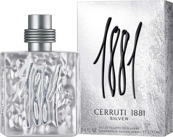 Cerruti 1881 Silver For Men EDT 100 ml Erkek Parfümü - Image 1