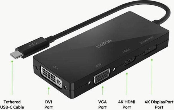 Belkin Usb-c'den Çoğaltıcı Video Adaptör - Image 1