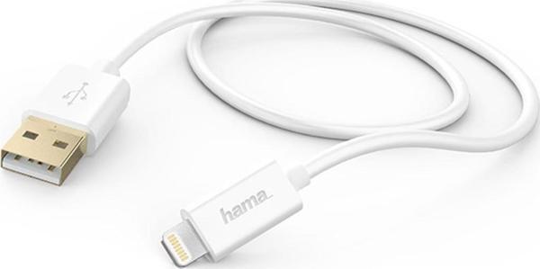 Hama iPhone Beyaz Lightning USB Kablo - Image 1