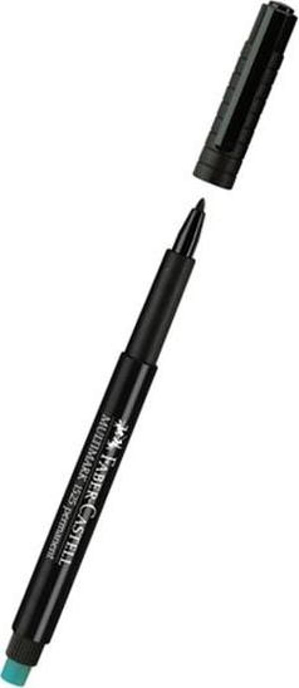 Faber-Castell Permanent M Siyah Asetat Kalemi - Image 1