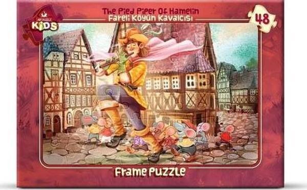 Art Puzzle 48 Parça Fareli Köyün Kavalcısı - Image 1