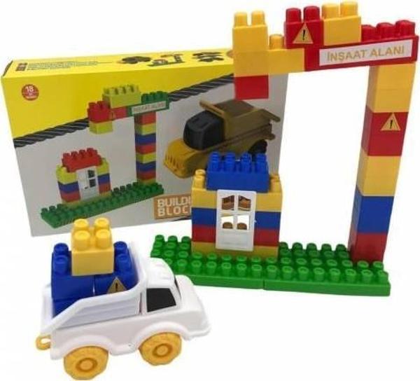 Lego 40 Parça İnşaat Yapı Blokları Seti Ant Blocks İnşaat Seti - Image 1