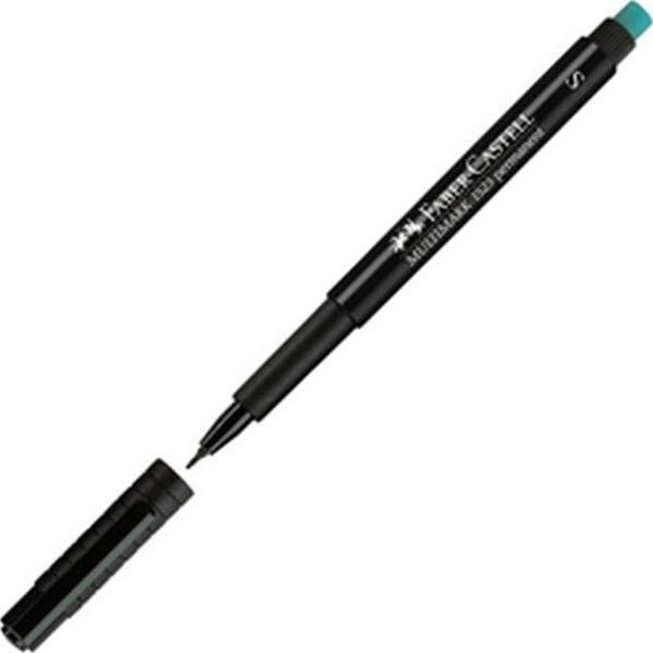 Faber-Castell Permanent S Siyah Asetat Kalemi - Image 1