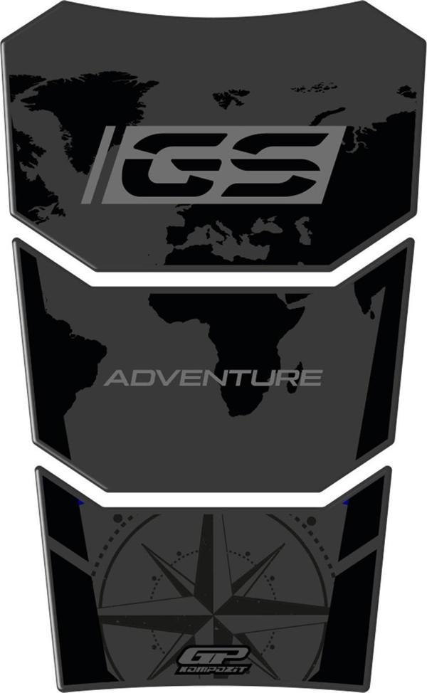 GP Kompozit BMW R 1200 GS / R 1250 GS ADV 2013-2023 Uyumlu Tank Pad Siyah - Image 1