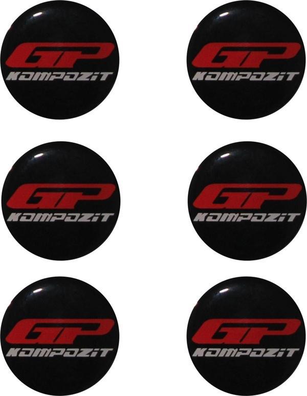 GP Kompozit Egzoz Takoz Damla Etiket Sticker 6 Adet - Yedek Parça - Image 1