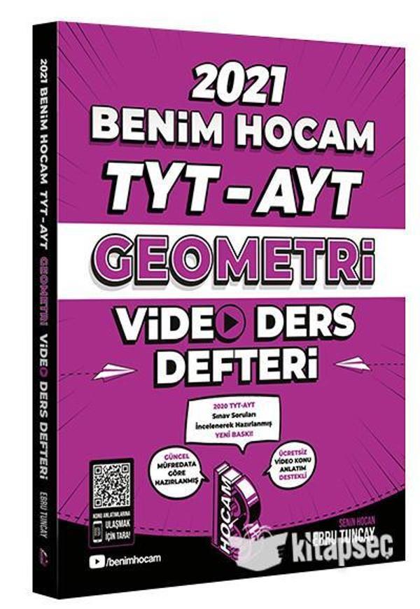 TYT AYT GEOMETRİ VİDEO DERS DEFTERİ 2022 - BENİM HOCAM YAYINLARI - Benim Hocam Yayınları - Image 1