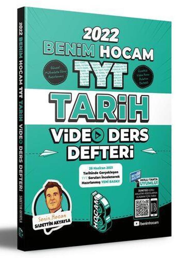 TYT TARİH VİDEO DERS DEFTERİ 2022 - BENİM HOCAM YAYINLARI - Benim Hocam Yayınları - Image 1