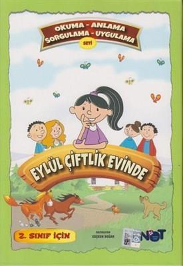 2.SINIF EYLÜL ÇİFTLİK EVİNDE OKUMA ANLAMA 12 KİTAP - BİNOT YAYINLARI - Image 1