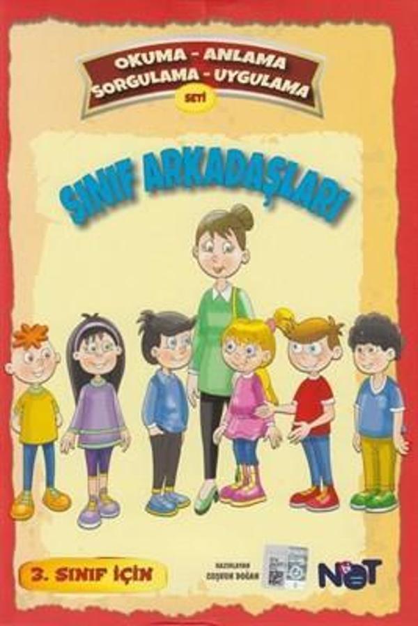 3.SINIF SINIF ARKADAŞLARI OKUMA ANLAMA 12 KİTAP - BİNOT YAYINLARI - Image 1