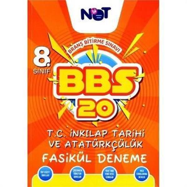 8.SINIF T.C İNKILAP TARİHİ 20 DENEME FASİKÜL BBS - BİNOT YAYINLARI - Image 1