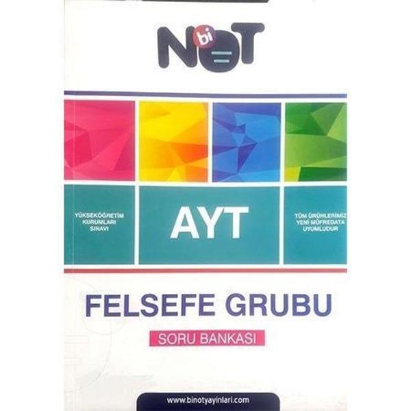 AYT FELSEFE GRUBU SORU BANKASI - BİNOT YAYINLARI - Image 1