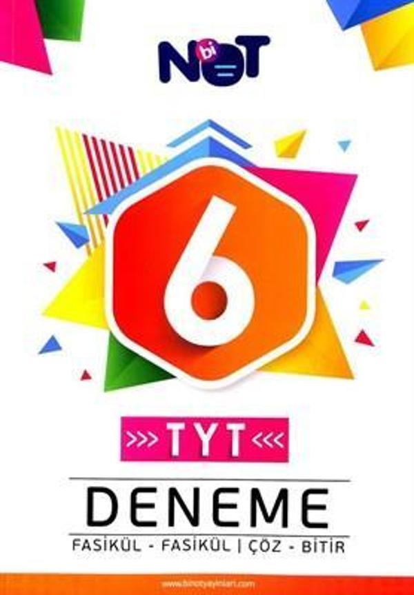 TYT 6 DENEME SETİ FASİKÜL - BİNOT YAYINLARI - Image 1