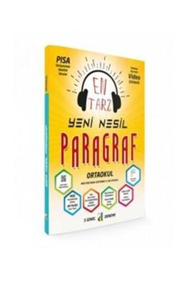 ORTAOKUL PARAGRAF EN TARZ YENİ NESİL S.B + 5 DENEME - DAMLA YAYINEVİ - Image 1