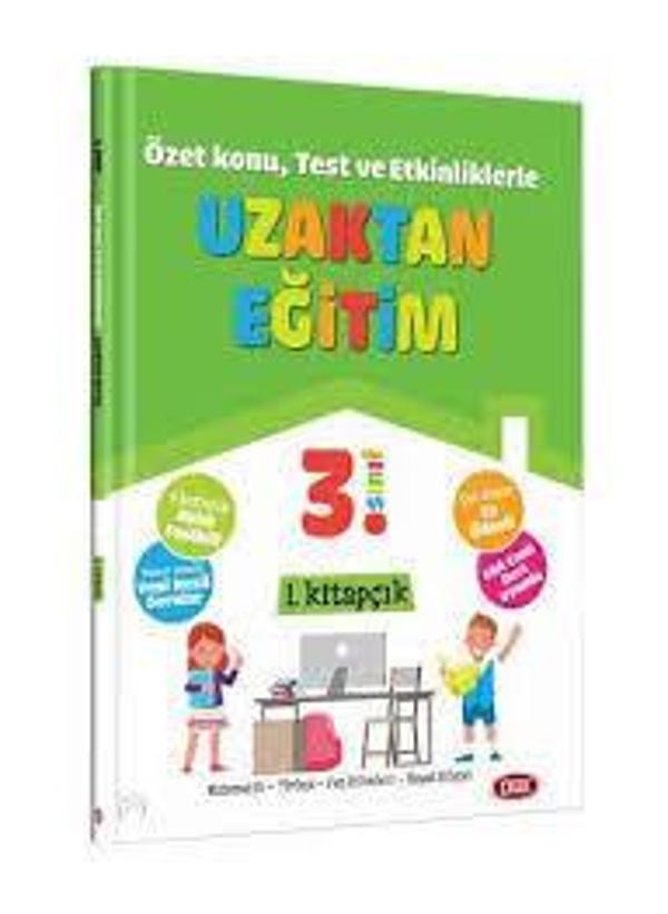 3.SINIF UZAKTAN EĞİTİM 1.KİTAPÇIK - DATA YAYINLARI - Image 1
