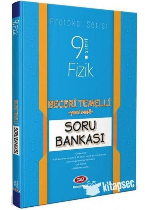 9.SINIF FİZİK PROTOKOL SORU BANKASI BECERİ TEMELLİ - DATA YAYINLARI - Image 1
