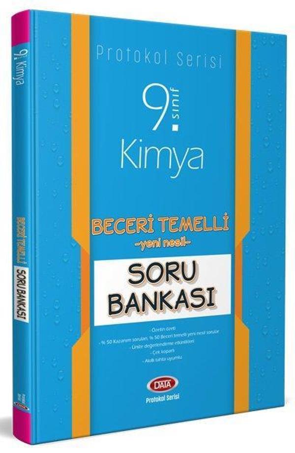 9.SINIF KİMYA POTOKOL SORU BANKASI BECERİ TEMELLİ - DATA YAYINLARI - Image 1