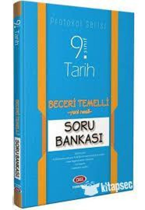 9.SINIF TARİH PROTOKOL SORU BANKASI BECERİ TEMELLİ - DATA YAYINLARI - Image 1