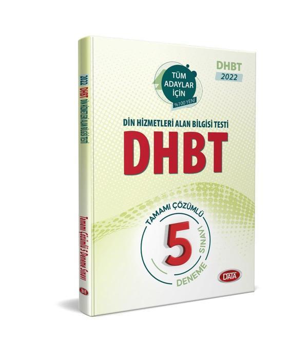 DHBT TAMAMI ÇÖZÜMLÜ 5 DENEME SINAVI - DATA YAYINLARI - Image 1