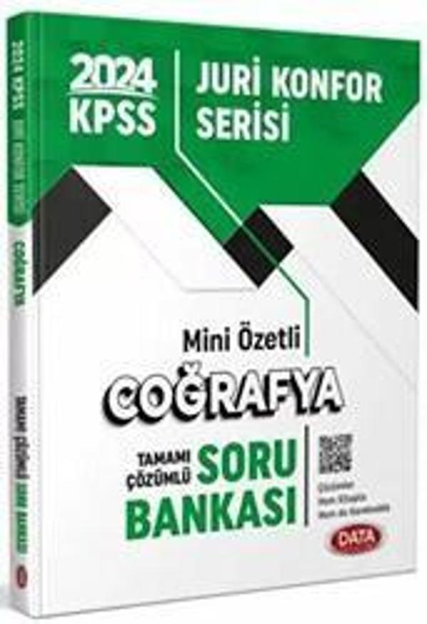 KPSS JURİ KONFOR SERSİ MİNİ ÖZETLİ COĞRAFYA TAMAMI ÇÖZÜMLÜ SORU BANKASI 2024 - DATA - Image 1
