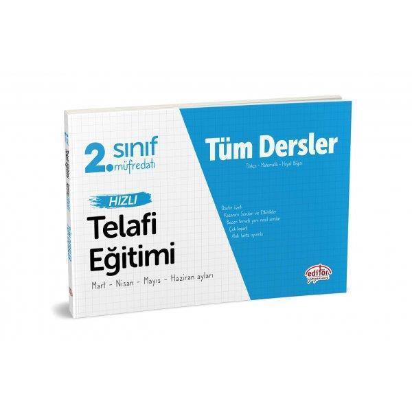 2.SINIF TÜM DERSLER TELAFİ EĞİTİMİ - EDİTÖR YAYINEVİ - Editör - Image 1