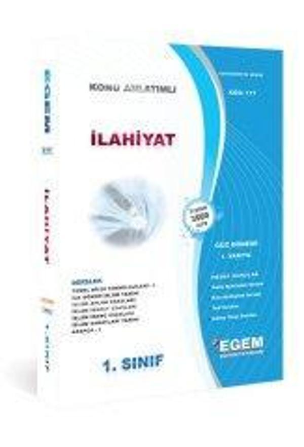 1.SINIF 1.YARIYIL İLAHİYAT KONU ANLATIM GÜZ DÖNEMİ - EGEM YAYINLARI - Image 1