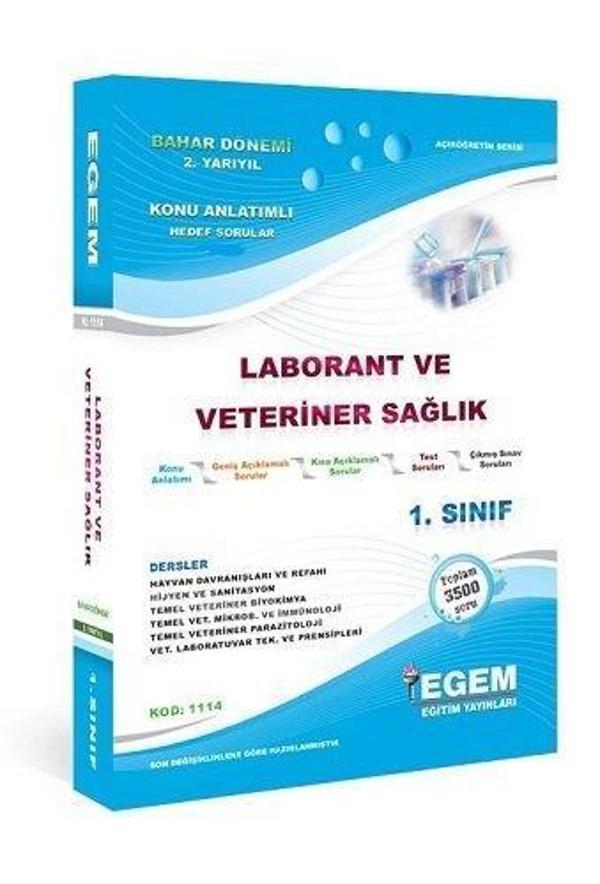 1.SINIF 2.YARIYIL LAB. VE VETERNERLİK BAHAR DÖNEMİ - EGEM - Image 1