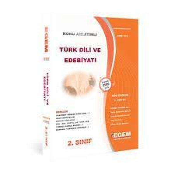 2.SINIF 3.YARIYIL TÜRK DİLİ VE EDEBİYATI GÜZ DÖNEM - EGEM YAYINLARI - Image 1