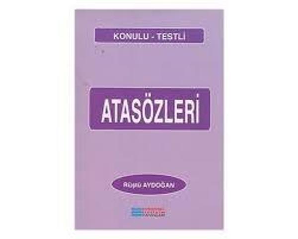 ATASÖZLERİ SÖZLÜĞÜ KONULU TESTLİ - EVRENSEL İLETİŞİM - Evrensel İletişim Yayınları - Image 1
