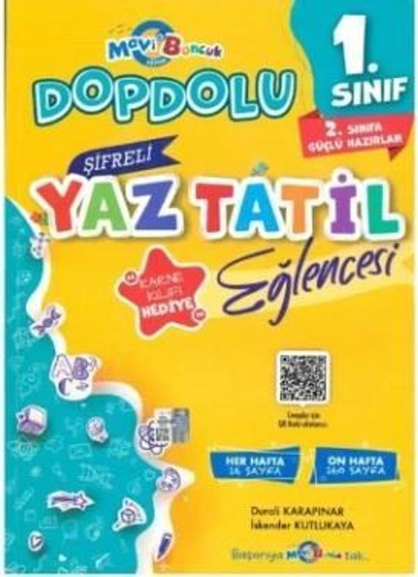 1.SINIF YAZ TATİL KİTABI - MAVİ BONCUK - Image 1