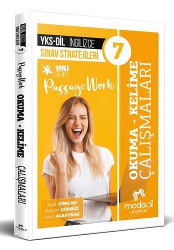 Modadil Yayınları YKS DİL İNGİLİZCE SINAV STRATEJİLERİ 7 OKUMA KELİME ÇALIŞMALARI - Modadil Yayınları - Image 1