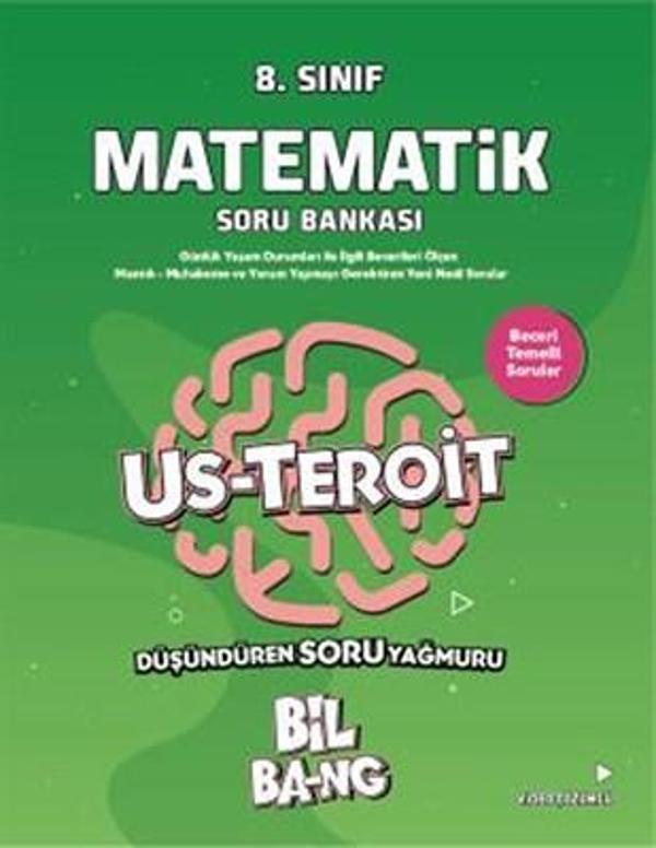 8.SINIF MATEMATİK US TEROİT SORU BANKASI BİL BANG - KÜLTÜR YAYINCILIK - Image 1