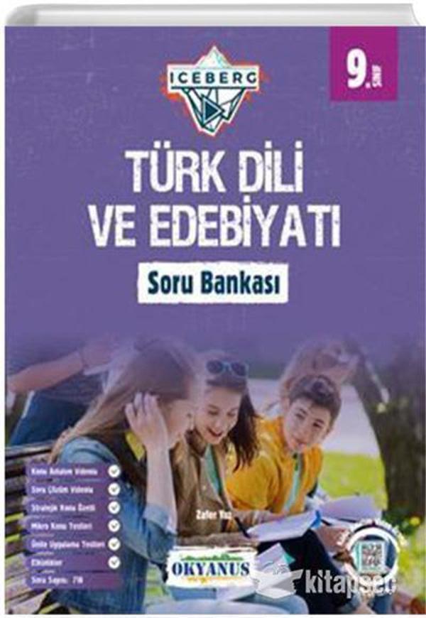 9.SINIF İCEBERG TÜRK DİLİ VE EDEBİYATI SORU BANKASI - OKYANUS YAYINLARI - Image 1