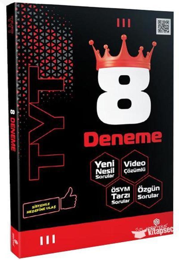 TYT 8 Lİ PAKET DENEME - SİSTEMPLUS YAYINLARI - Image 1