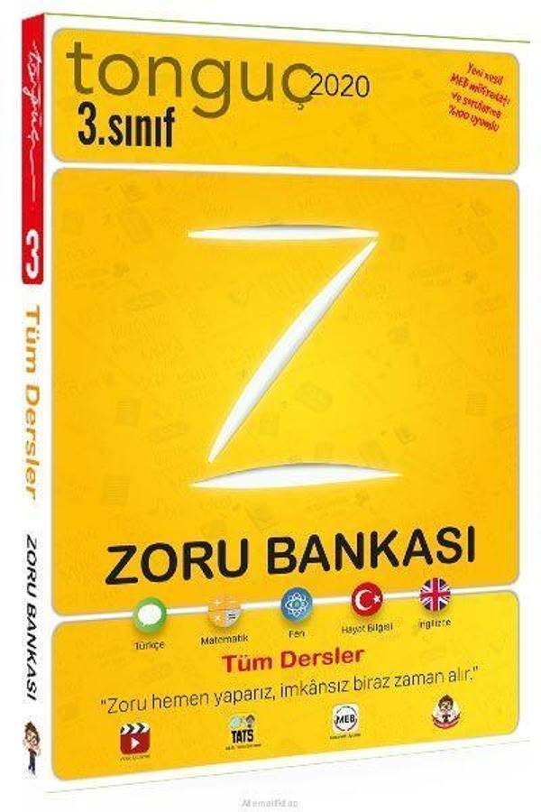 3.SINIF TÜM DERSLER ZORU BANKASI  - Tonguç Yayınları - Image 1