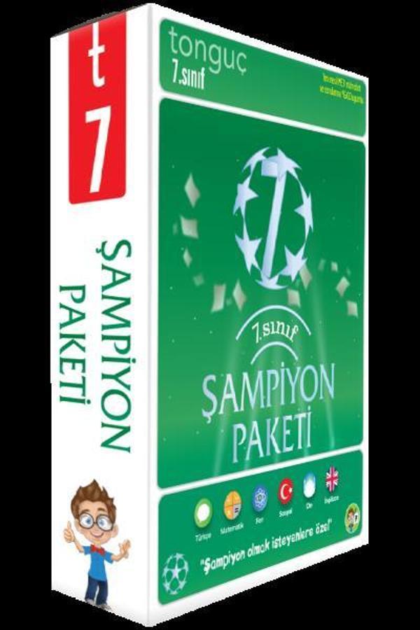 7.SINIF ŞAMPİYON PAKETİ - TONGUÇ AKADEM - Tonguç Yayınları - Image 1
