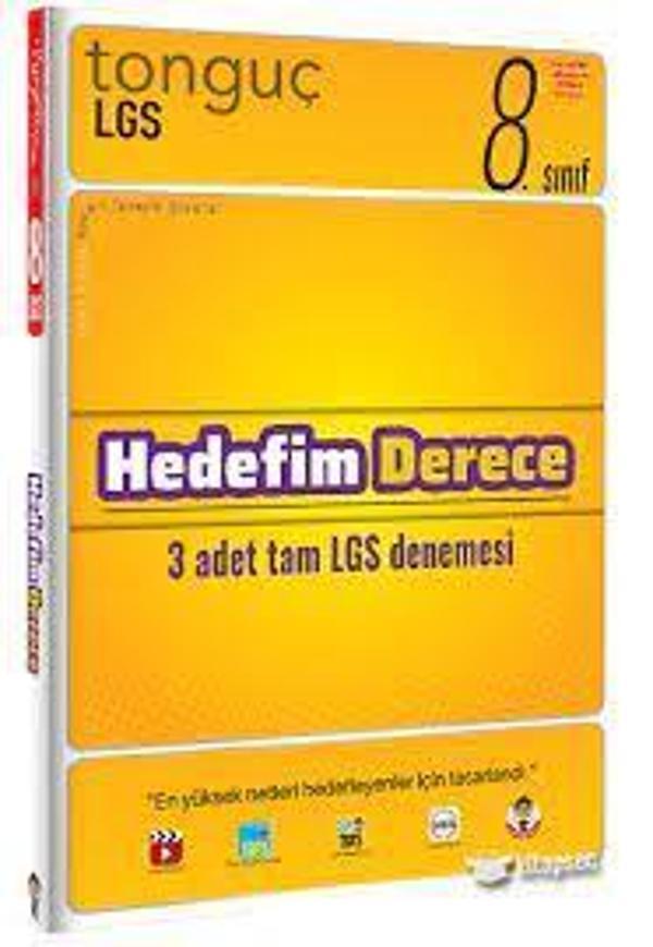 8.SINIF HEDEFİM DERECE 3 LGS DENEMESİ - TONGUÇ YAYINLARI - Tonguç Yayınları - Image 1