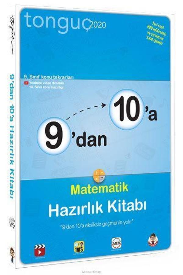 9 DAN 10 A MATEMATİK HAZIRLIK KİTABI  - Tonguç Yayınları - Image 1