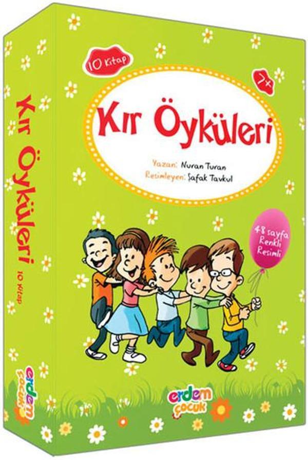 Kır Öyküleri-10 Kitap Set - Erdem Çocuk - Image 1