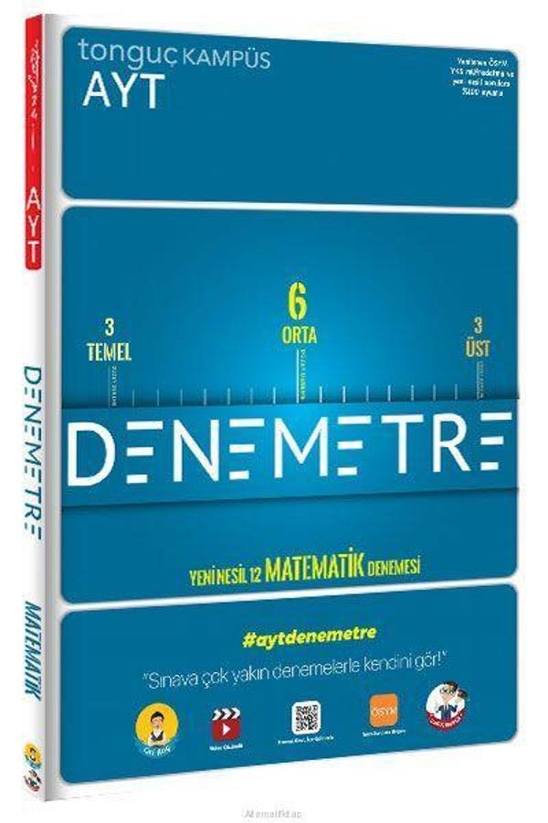 AYT MATEMATİK 12 DENEME YENİNESİL - TONGUÇ - Tonguç Yayınları - Image 1