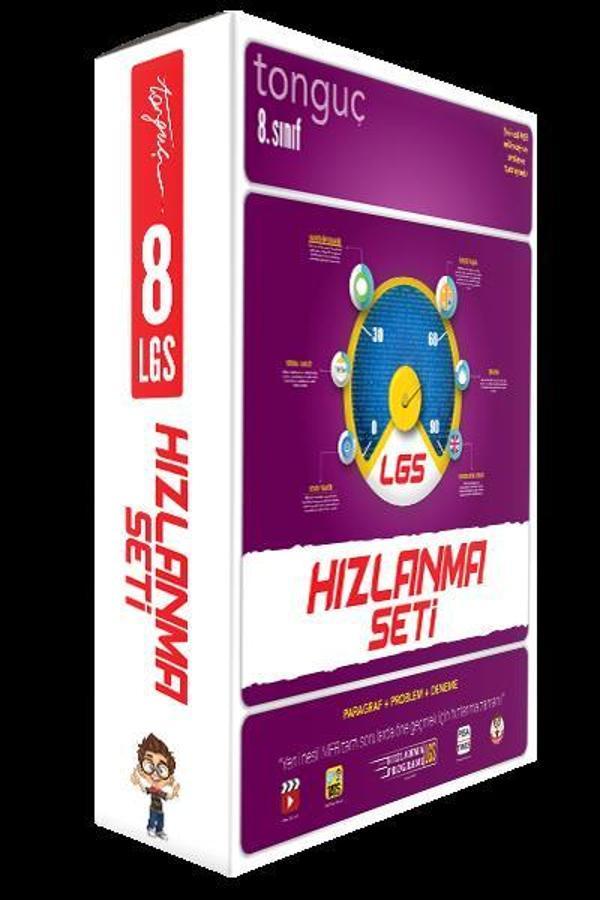 LGS HIZLANMA SETİ ( PARAGRAF + PROBLEM+ DENEME ) - TONGUÇ KAMPÜS - Tonguç Yayınları - Image 1