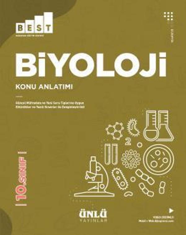 10.SINIF BİYOLOJİ BEST KONU ANLATIM - ÜNLÜ YAYINLARI - Image 1